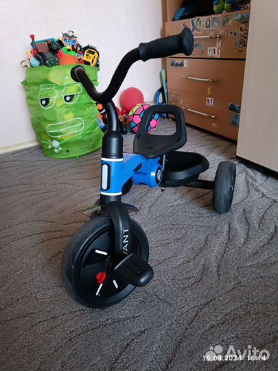 Детский трехколесный велосипед QPlay Ant Plus