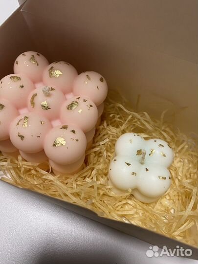 Подарок. Свечи из соевого воска