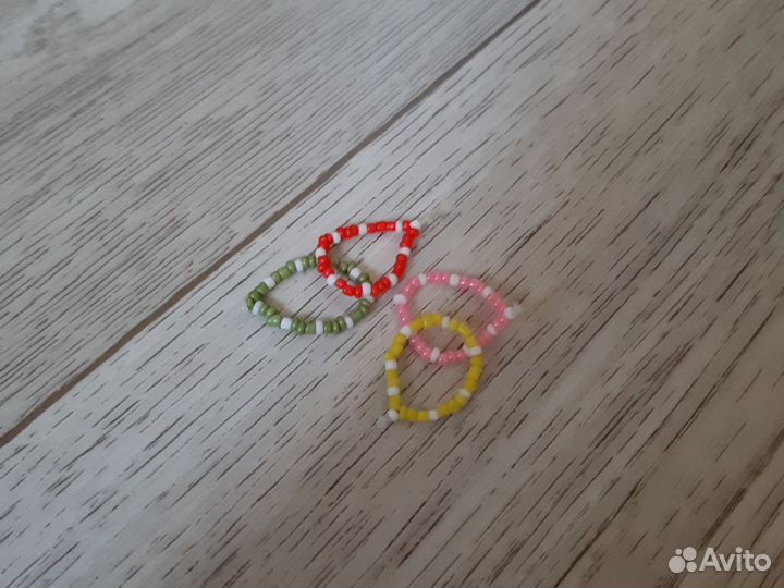 Кольца из бисера