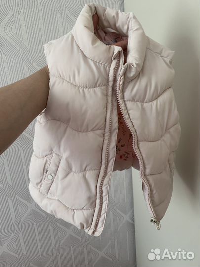 Жилетка zara оригинал 86-92, платье zara, hm