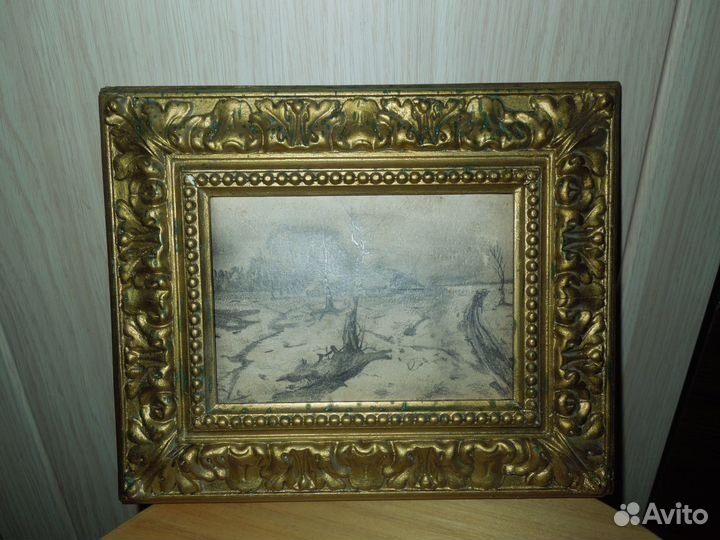 Рама для картины 19 век Царская Россия