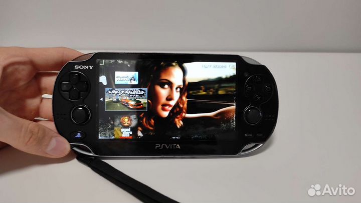 Sony ps Vita +64gb/3500 игр