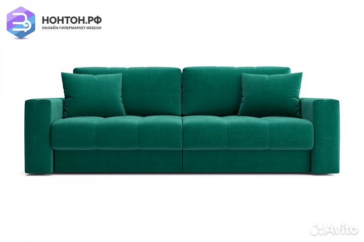 Диван тик-так Монарх изумрудный