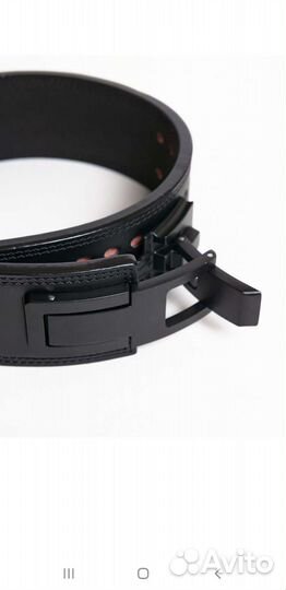 Пояс для пауэрлифтинга с карабином