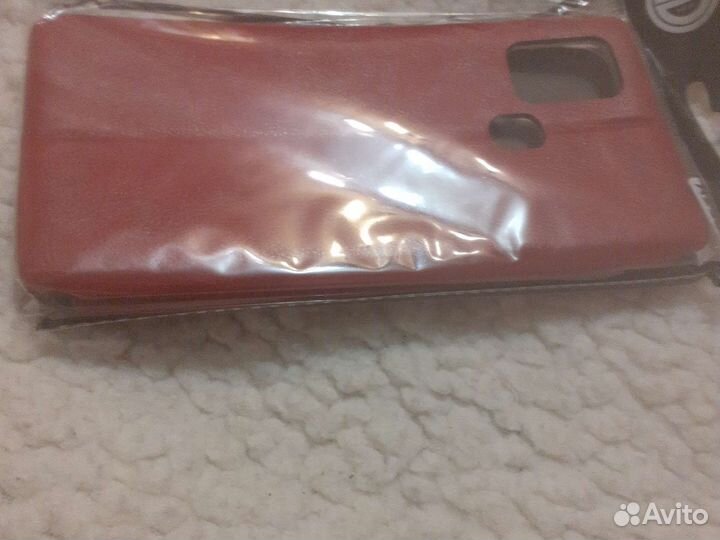 Чехол книжка для samsung A21 телефона в упаковке