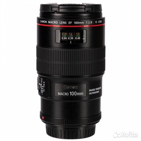 Объектив Canon EF 100 mm 2.8L Macro IS USM