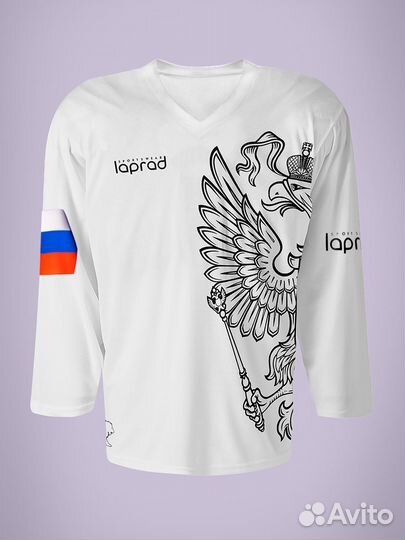 Хоккейная майка 28р-60р (цвет белый)