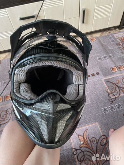 Шлем эндуро с визором