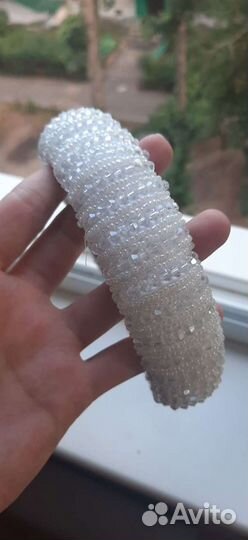 Свадебный аксессуар для волос (Ободок)