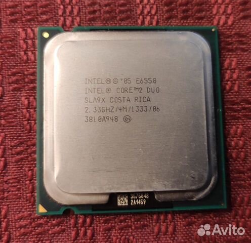 CPU Intel Core 2 Duo E6550 2.33 GHz/LGA775