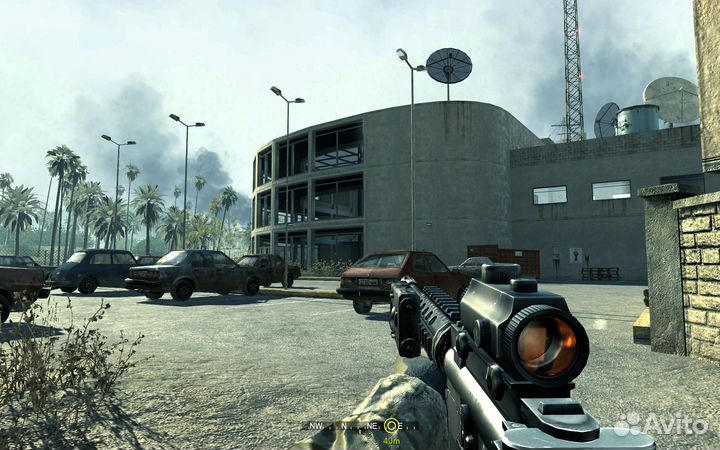 Call of Duty 4 Modern Warfare, б/у, множ.царап., б