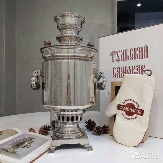 Самовар старинный дровяной. Наследники Баташева