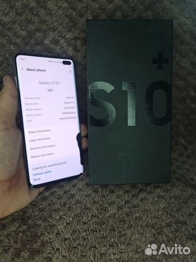 Samsung Galaxy S10+ (Snapdragon 855), 8/128 ГБ
