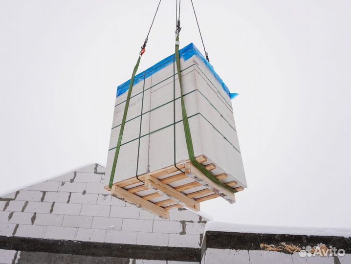 Газоблок 625x400x250 Д500