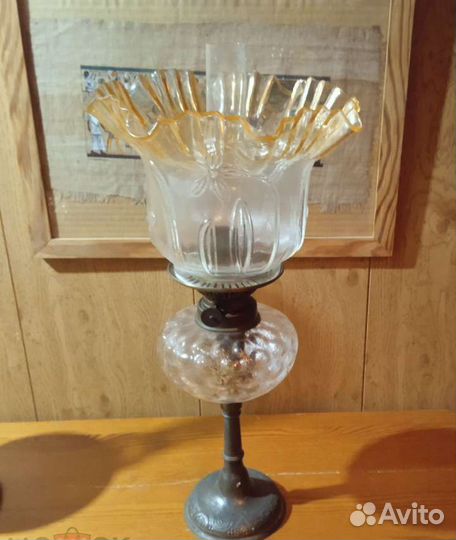 Настольная керосиновая лампа,Европа, 1950-60-е