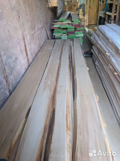 Доска необрезная липа