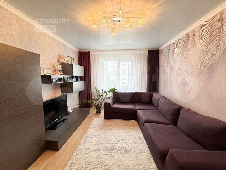 2-к. квартира, 52,3 м², 3/10 эт.