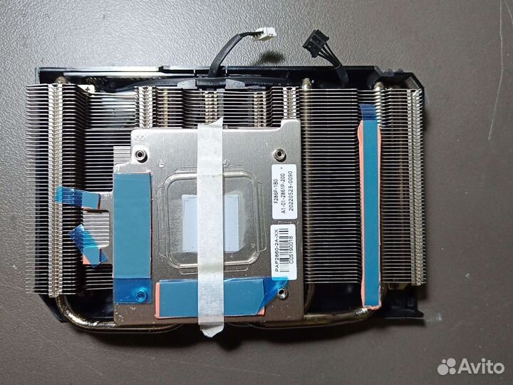 Видеокарта Palit rtx 3060 Storm, охлаждение