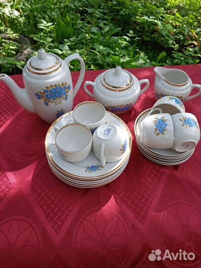 Чайно кофейный сервиз СССР
