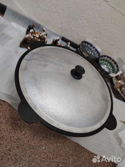 Казан чугунный узбекский