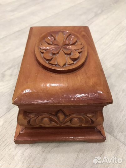 Шкатулка деревянная СССР