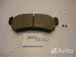 Колодки тормозные дисковые задние ppw02af Japan