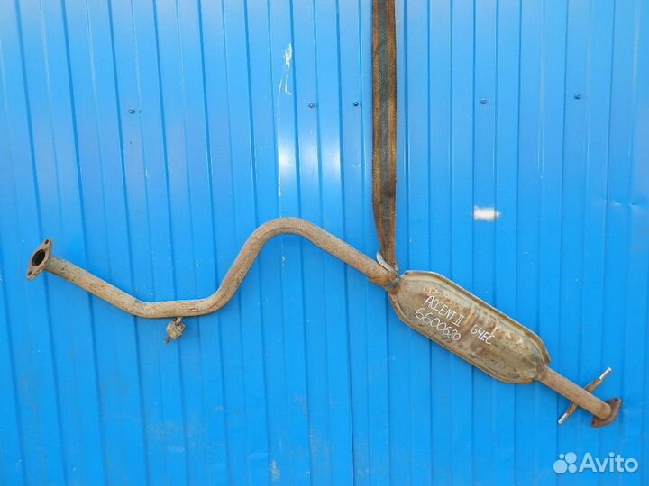 Резонатор Hyundai Accent 2 седан