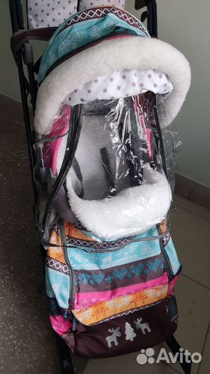 Санки коляска Ника 7-3/5