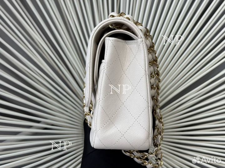 Сумка Chanel Flap белая