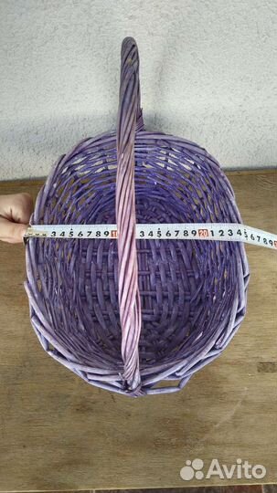 Корзина плетеная