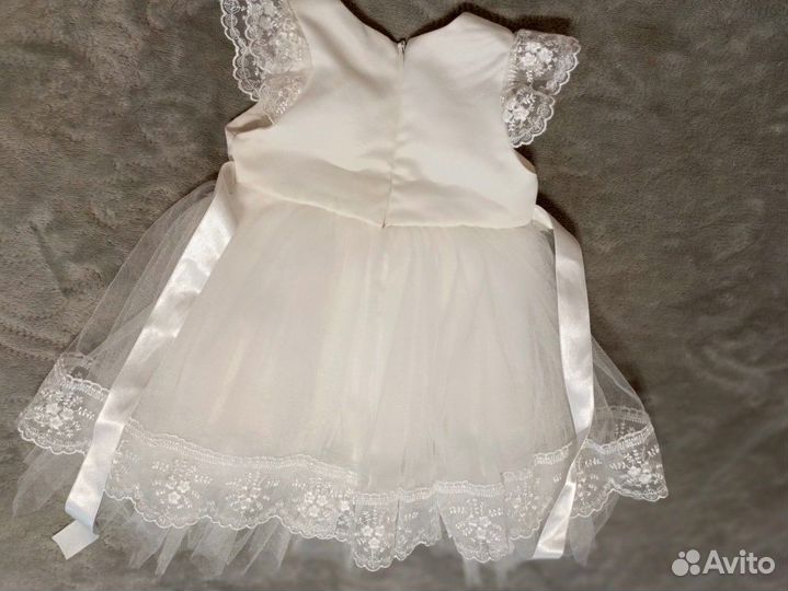 Платье для новорожденной девочки