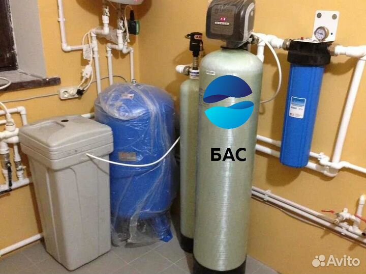 Очистка воды из скважины, обезжелезивание