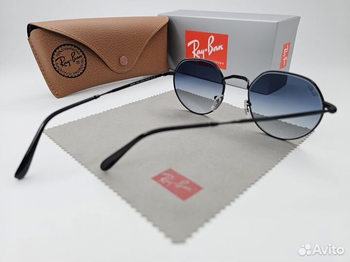 Очки Ray Ban 3565 Jack Голубой Градиент Стекло