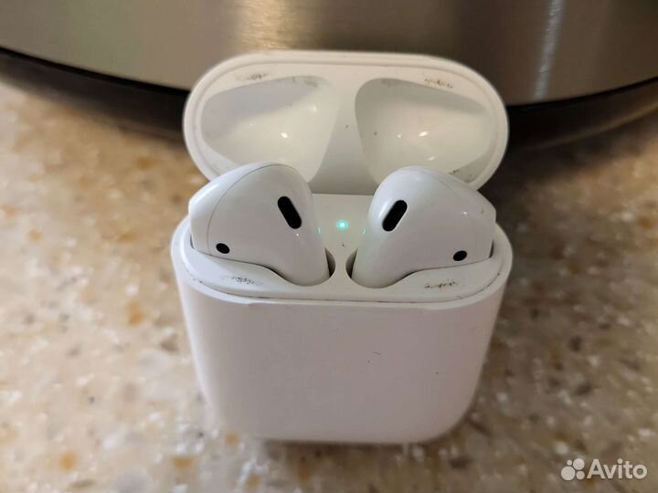 Беспроводные наушники apple airpods 2