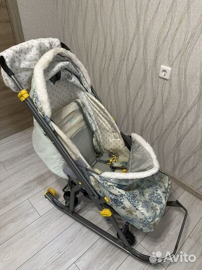 Коляска санки