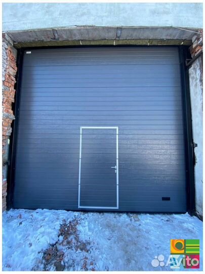 Гаражные ворота alutech