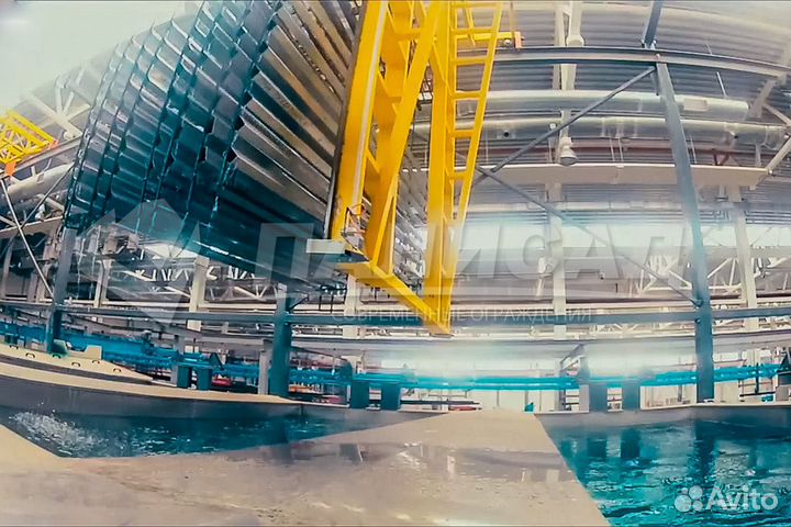 Столб профильный 80х60 для еврозабора,3D панели