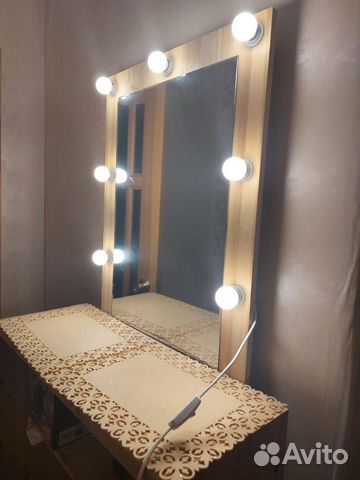 Гримерное зеркало-стол под реставрацию