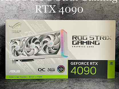 Asus ROG Strix Gaming RTX 4090 24GB white (новая)