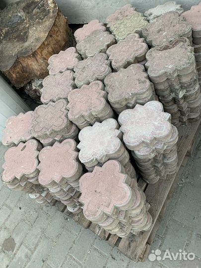 Тротуарная плитка бу