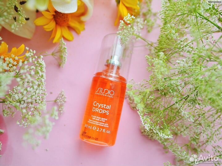 Флюд и масло для ухода за волосами