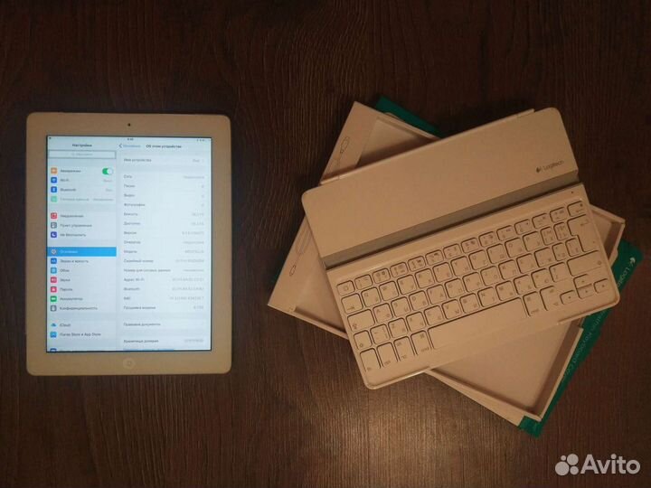 Клавиатура для Apple iPad 3 64Gb Wi-Fi + 4Gb (LTE)