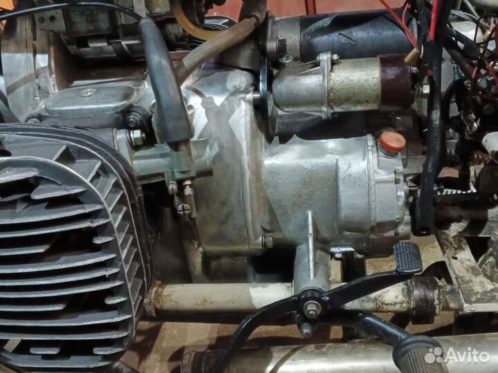 Доработанный двигатель м72 / к750 12 вольт