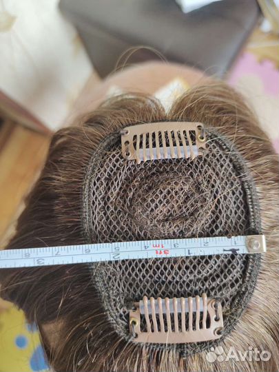 Накладка из натуральных волос