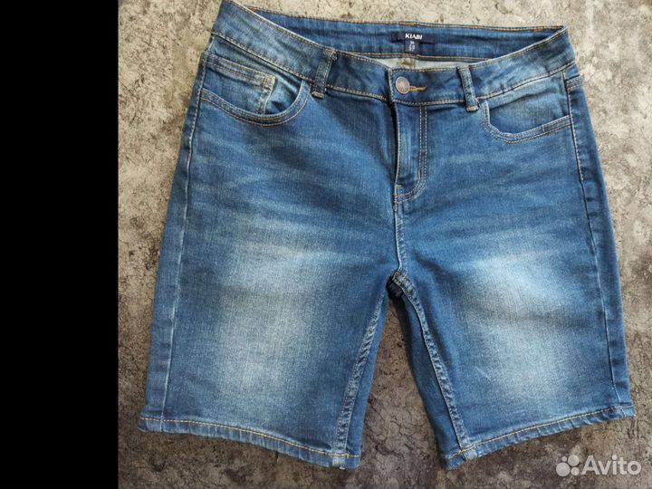 Джинсовые шорты 44 размер