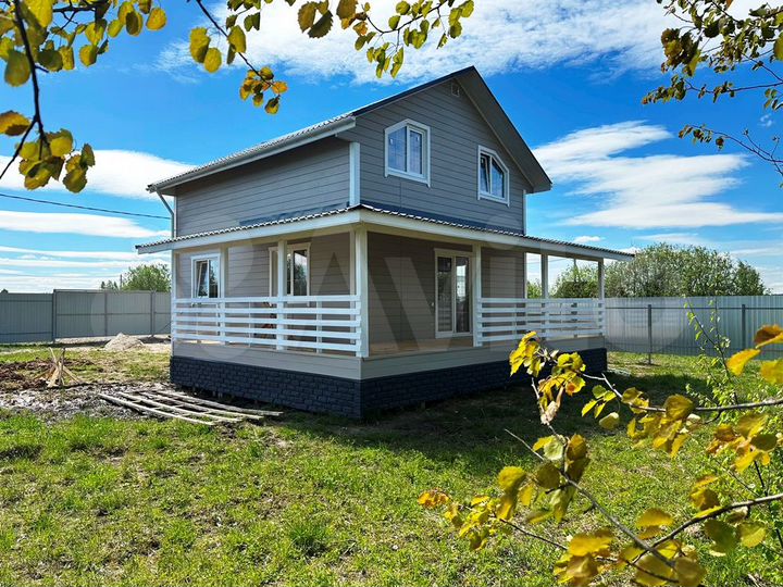 Дом 140 м² на участке 8 сот.