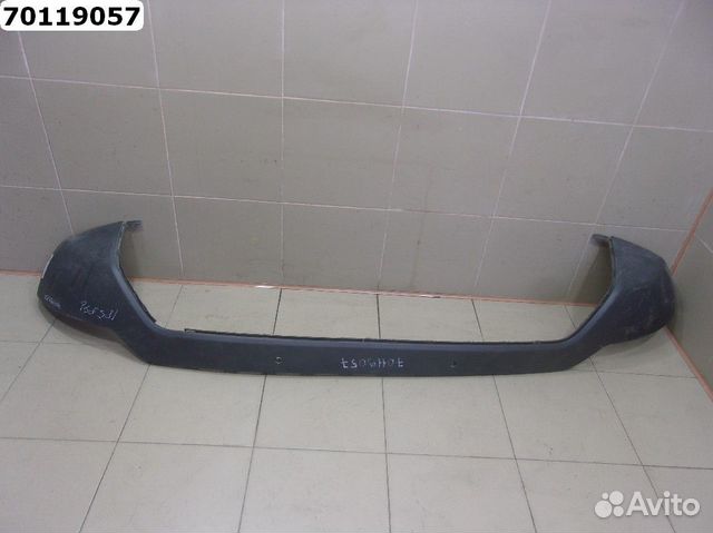 Юбка заднего бампера Skoda Yeti