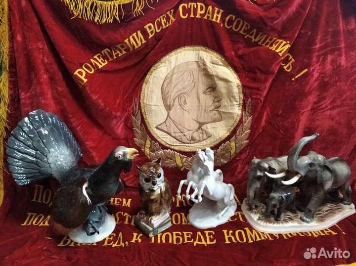 Статуэтки фарфор, бисквит и др