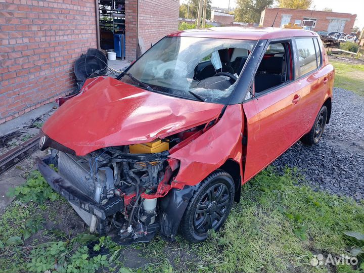 В разборе Skoda Fabia 2 Рестайлинг на бу Запчасти