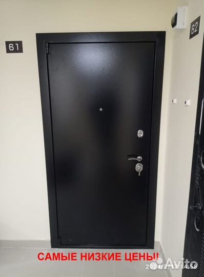 Толстая дверь входная от производителя с бесплатно